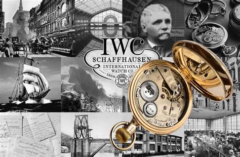 iwc geschichte|iwc watch case history.